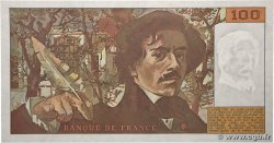 100 Francs DELACROIX imprimé en continu FRANCE  1990 F.69bis.02a UNC