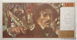 100 Francs DELACROIX 442-1 & 442-2 FRANCE  1994 F.69ter.01c AU+