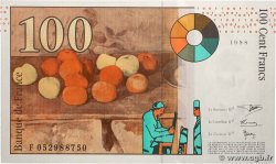 100 Francs CÉZANNE FRANCE  1998 F.74.02 UNC