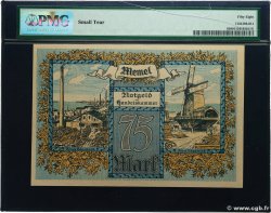 75 Mark MEMEL  1922 P.08 SPL