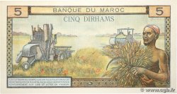 5 Dirhams MAROC  1968 P.53e SPL