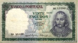 20 Escudos PORTUGAL  1960 P.163a