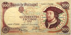 500 Escudos PORTUGAL  1966 P.170a