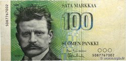 100 Markkaa FINLANDE  1986 P.115