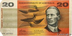 20 Dollars AUSTRALIE  1972 P.41c
