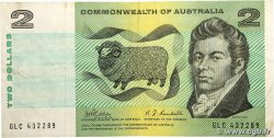 2 Dollars AUSTRALIE  1966 P.38c
