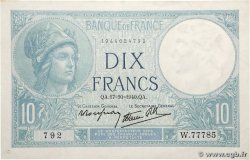 10 Francs MINERVE modifié FRANCE  1940 F.07.17