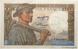 10 Francs MINEUR FRANCE  1949 F.08.22