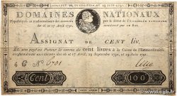 100 Livres FRANCE  1791 Ass.15a