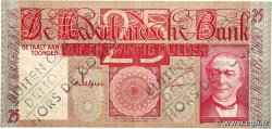 25 Gulden Annulé PAYS-BAS  1931 P.050