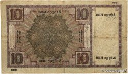 10 Gulden Annulé PAYS-BAS  1931 P.043c TB