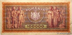 100000 Lei ROUMANIE  1947 P.059 TB