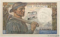 10 Francs MINEUR FRANCE  1946 F.08.16