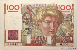 100 Francs JEUNE PAYSAN FRANCE  1947 F.28.14