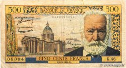 500 Francs VICTOR HUGO FRANCE  1954 F.35.03