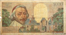 10 NF sur 1000 Francs RICHELIEU FRANCE  1957 F.53.01 pr.B