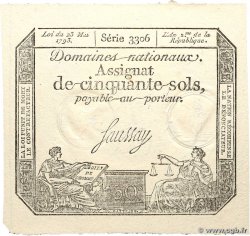 50 Sols FRANCE  1793 Ass.42c