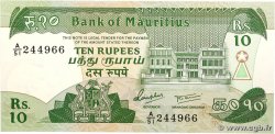 10 Rupees ÎLE MAURICE  1985 P.35b SPL
