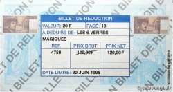 200 Francs Publicitaire FRANCE regionalism and various  1992 F.70 UNC