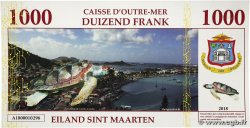 1000 Francs ANTILLES FRANÇAISES  2018  NEUF