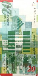 20 New Sheqalim ISRAEL  2001 P.59b VF-