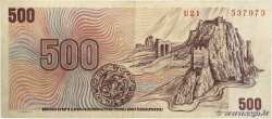 500 Korun RÉPUBLIQUE TCHÈQUE  1993 P.02a TB+