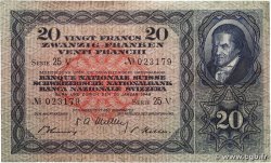 20 Francs SUISSE  1949 P.39q