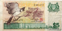 5 Dollars SINGAPOUR  1976 P.10