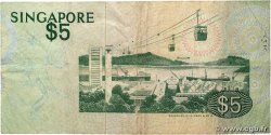 5 Dollars SINGAPOUR  1976 P.10 TB