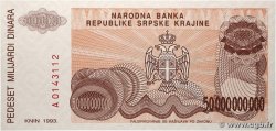 50000000000 Dinara CROAZIA  1993 P.R29a FDC