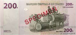 200 Francs Spécimen RÉPUBLIQUE DÉMOCRATIQUE DU CONGO  2013 P.099bs pr.NEUF