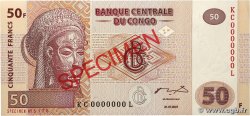 50 Francs Spécimen RÉPUBLIQUE DÉMOCRATIQUE DU CONGO  2007 P.097s