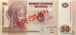 50 Francs Spécimen RÉPUBLIQUE DÉMOCRATIQUE DU CONGO  2007 P.097s