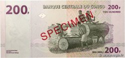 200 Francs Spécimen RÉPUBLIQUE DÉMOCRATIQUE DU CONGO  2013 P.099bs pr.NEUF