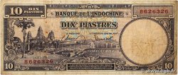 10 Piastres INDOCHINE FRANÇAISE  1947 P.080