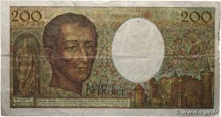 200 Francs MONTESQUIEU Faux FRANKREICH  1981 F.70.01x S