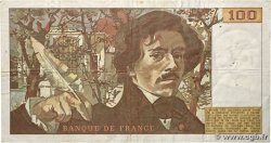 100 Francs DELACROIX modifié FRANKREICH  1978 F.69.01c S