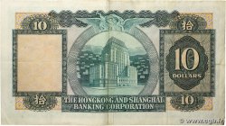 10 Dollars HONG KONG  1968 P.182f TB+