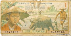 1 Piastre INDOCHINE FRANÇAISE  1942 P.074