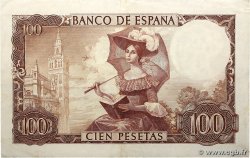 100 Pesetas ESPAGNE  1965 P.150 TTB+