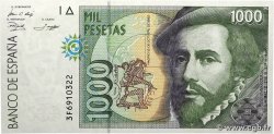 1000 Pesetas SPAIN  1992 P.163