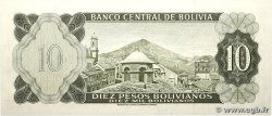 10 Pesos Bolivianos BOLIVIA  1962 P.154a UNC