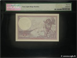 5 Francs FEMME CASQUÉE FRANCIA  1927 F.03.11 SC+