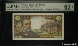 5 Francs PASTEUR FRANCIA  1966 F.61.03 FDC