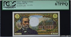 5 Francs PASTEUR FRANCE  1970 F.61.12 NEUF