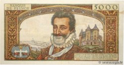 50 NF sur 5000 Francs HENRI IV FRANCIA  1958 F.54.01 MBC