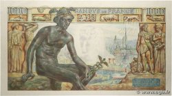 1000 Francs DÉESSE DÉMÉTER FRANCIA  1943 F.40.25 EBC+