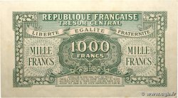 1000 Francs MARIANNE THOMAS DE LA RUE FRANCE  1945 VF.13.01 AU