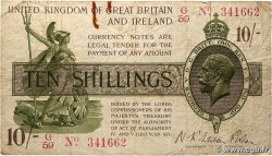 10 Shillings ANGLETERRE 1919 P.356