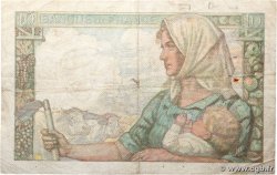 10 Francs MINEUR FRANCE  1945 F.08.13 TB